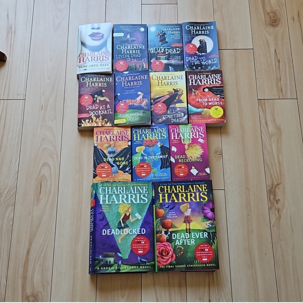 The Sookie Stackhouse series. TRUE BLOOD BOOKS by Charlaine Harris